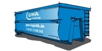 Illustration Abrollcontainer