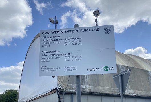 Wertstoffzentrum Nord öffnet am Montag