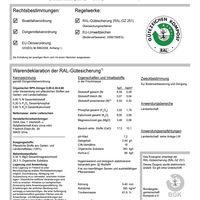 Zertifikat Grünschnittkompost 0-40