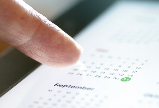 digitaler Kalender