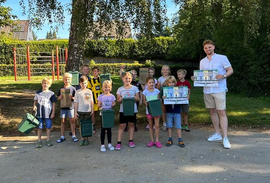 GWA-Abfallberatung unterstützt die Sonnenbergschule aus Fröndenberg
